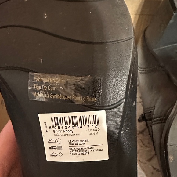 Clarks Black Women's Heeled Loafers Brynn Poppy - Picture 4 of 5